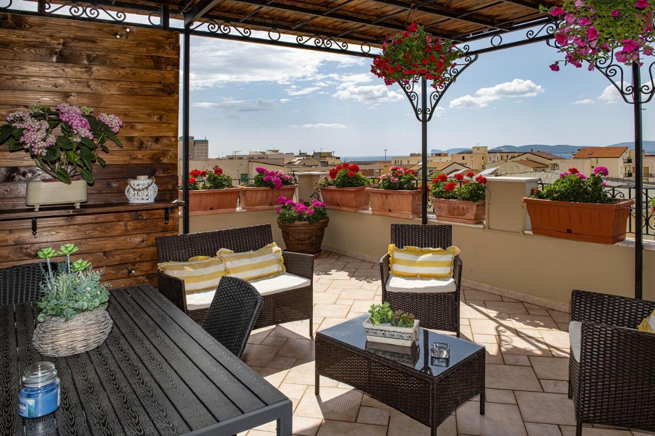 Casa I Gerani Vista Mare Apartman Alghero Kültér fotó