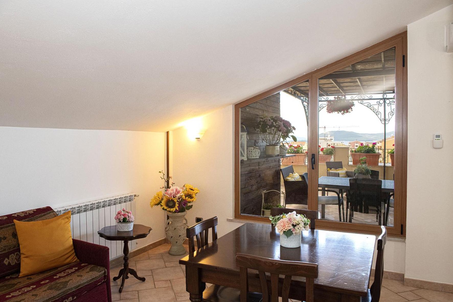 Casa I Gerani Vista Mare Apartman Alghero Kültér fotó